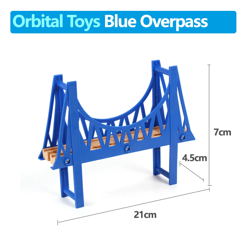 Edwone trilho elétrico tmas o trem brinquedo geral pista cena peças pista ponte série educacional menino/crianças brinquedo s29