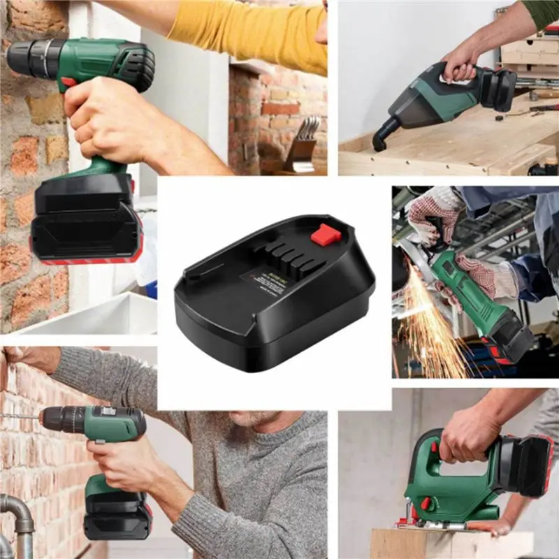 HLZS-2X Adapter Converter BOSB18C Use For 18V Li- Battery BAT618 On Home Lithium Electrical Power Tool