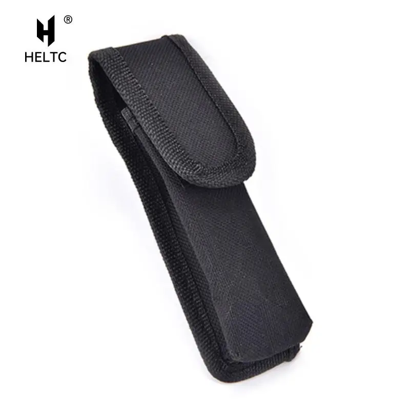 1pc LED Flashlight Case Torch Nylon Holster Holder Belt Case Pouch Bag Flashlight Holster Protable LED Torch Cover Case Pocket