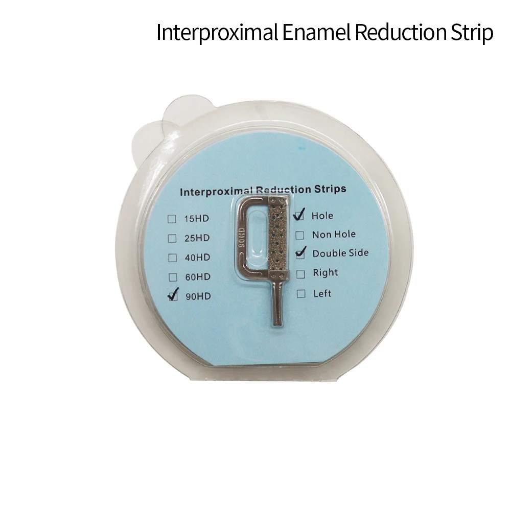 

1PC Orthodontics Interproximal Enamel Reduction Automatic Strip Double Sided 15/25/40/60/90HD Polishing