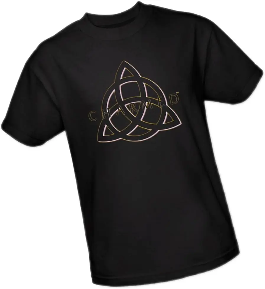 CBS Triple Linked TV Show Logo - Charmed Adult T-Shirt