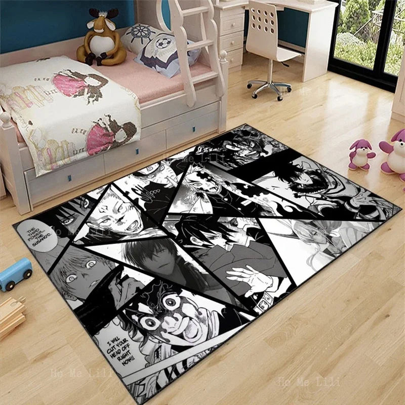 Alfombras de Franela Retro para videojuegos de Manga de Anime, alfombra de decoración antigua para habitación de niños, decoración de salón fantástica Popular personalizada moderna