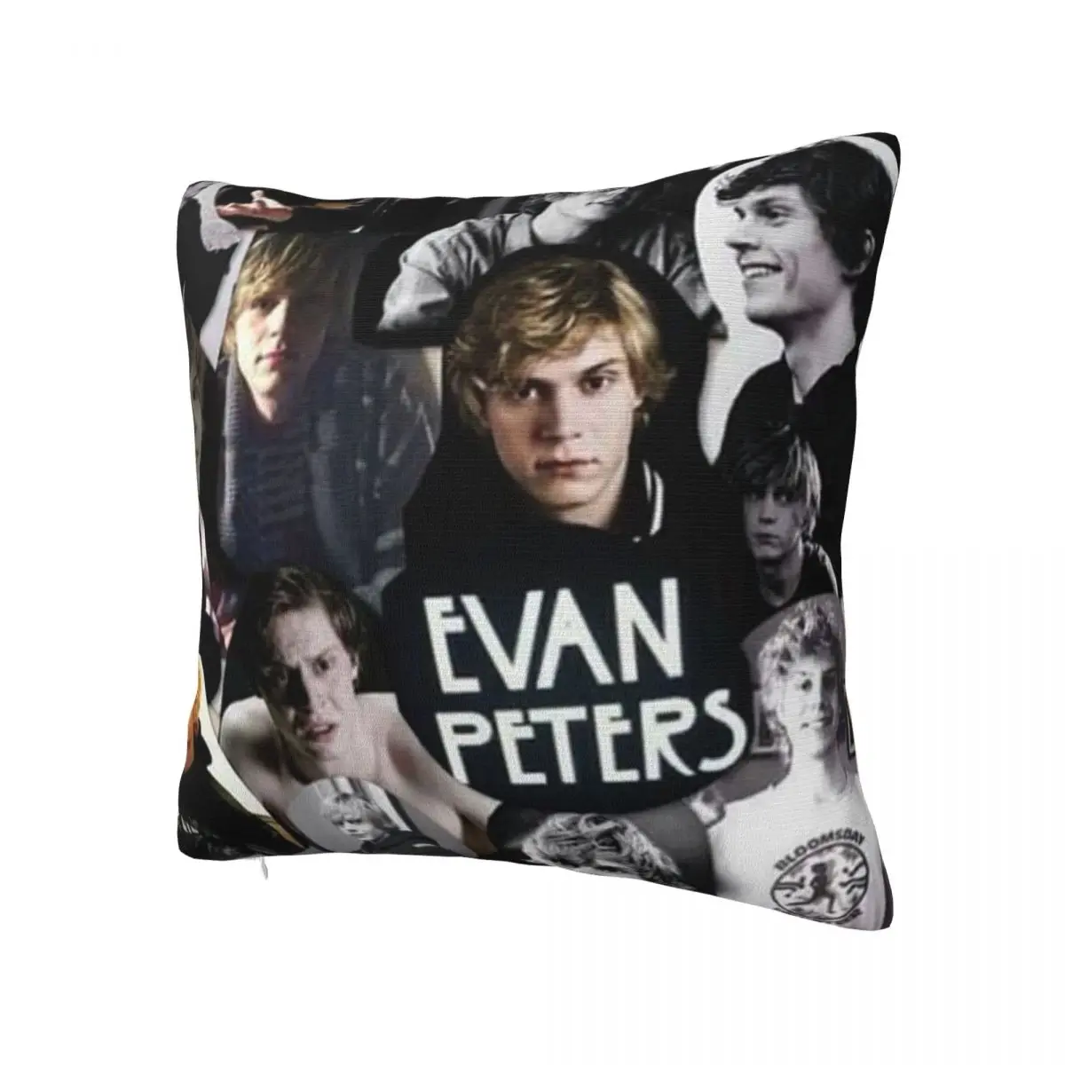 E-Evan Peters Pillow Cover Movie Actor Fashion Pillow Case For Chair Sofa Home Decoration Cushion Cover Soft Pillowcases Present