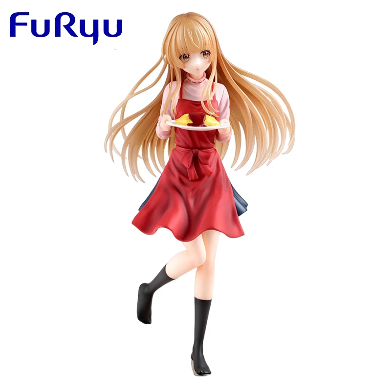 Genuine Original FuRyu Neighborhood Angel Classmates Shiina Mahiru Anime Figure Model Toy for Boy Action Figures Collection Doll