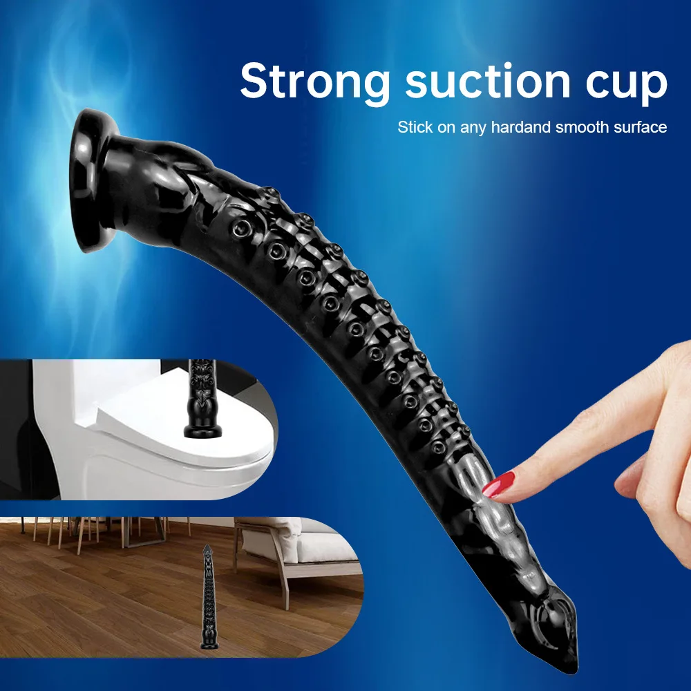 31.5cm Rubber Octopus Anal Plug Female Masturbator Tentacle Dildo Realistic Artificial Penis Sex Toys Couples Adult Supplies