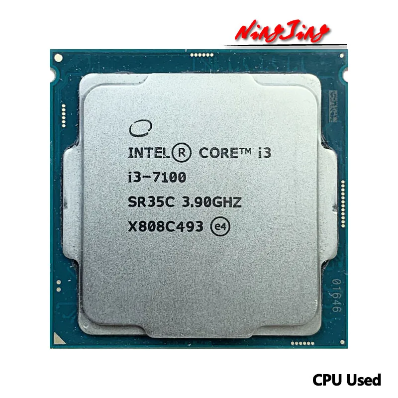 Intel Core i3-7100 i3 7100 3.9 GHz Used Dual-Core Quad-Thread CPU  3M 51W LGA 1151