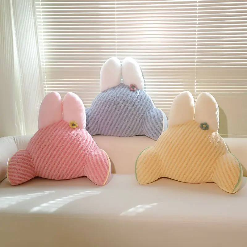 

Cartoon Rabbit Waist Office Chair Bed Backrest Pillow Head Cute Waist Comfortable Cushion