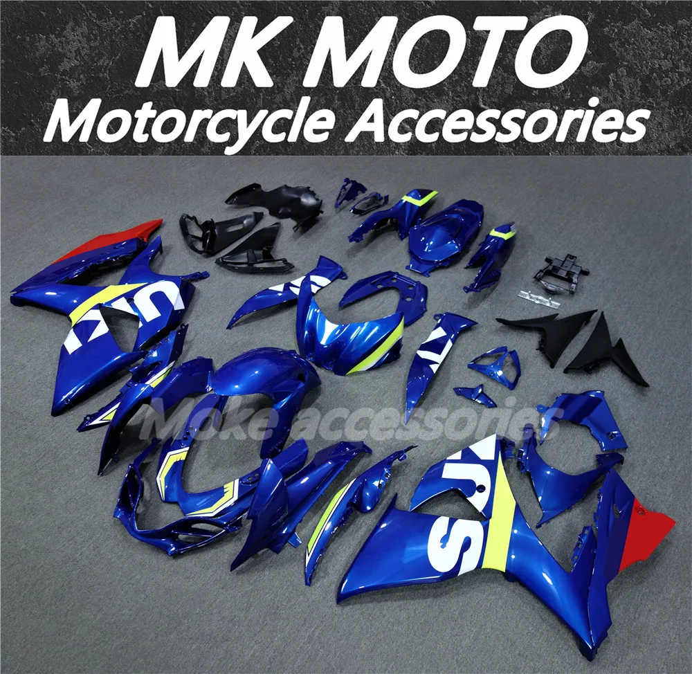 Motorcycle Fairings Kit Fit For Gsxr1000 2009 2010 2011 2012 2013 2014 2015 2016 Bodywork Set Injection Dark blue