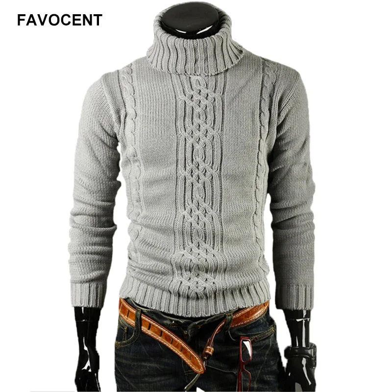 

Fashion Male Sweater Pullover Men 2024 Brand Casual Slim s Solid High Lapel Jacquard Hedging 's Xxl