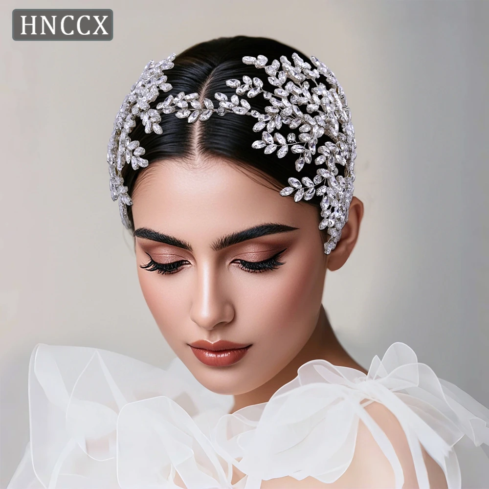 อุปกรณ์เสริมผมงานแต่งงานสุดหรู YouLaPan ประดับกลิตเตอร์และคริสตัล ที่คาดผมแฟชั่นสุดประณีต สำหรับเจ้าสาวและเพื่อนเจ้าสาว รุ่น HP500
