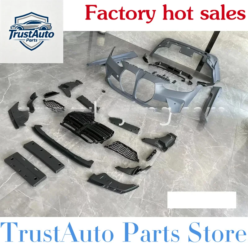 

Bestselling ProductsHot Sale Car Bumper Front Sp Rear Riffuser Grille Side Skirt M4 Body Kit G