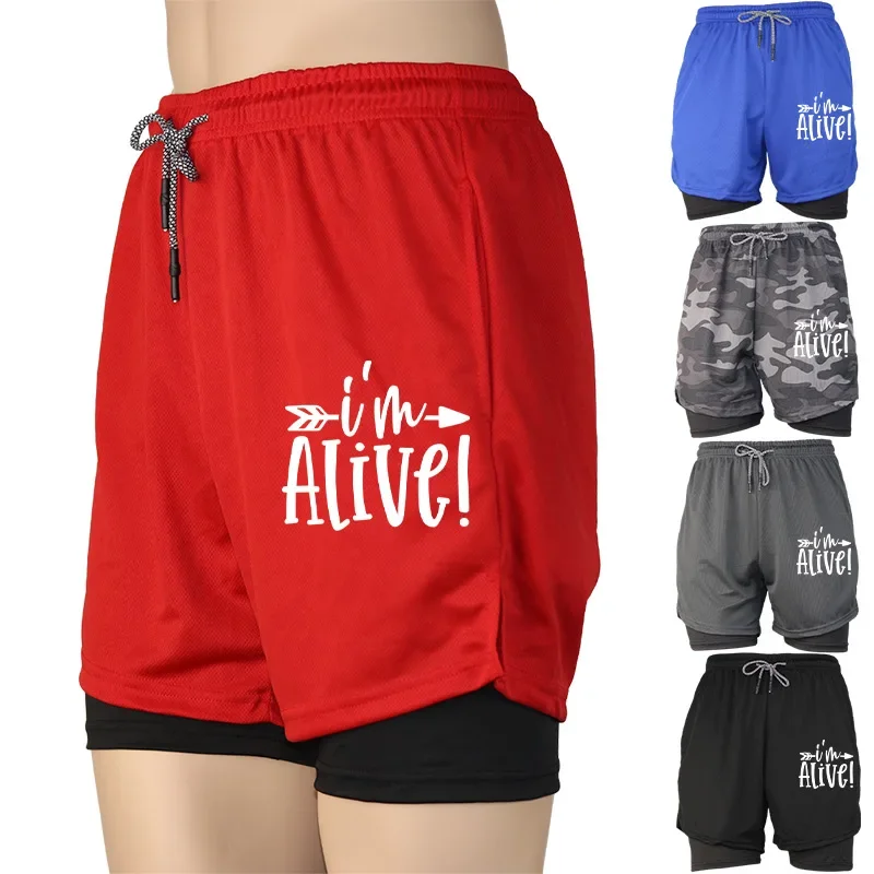 

Мужские спортивные шорты для фитнеса на плотной подкладке с несколькими карманами, повседневные пляжные шорты для тренировок в повседневном стиле