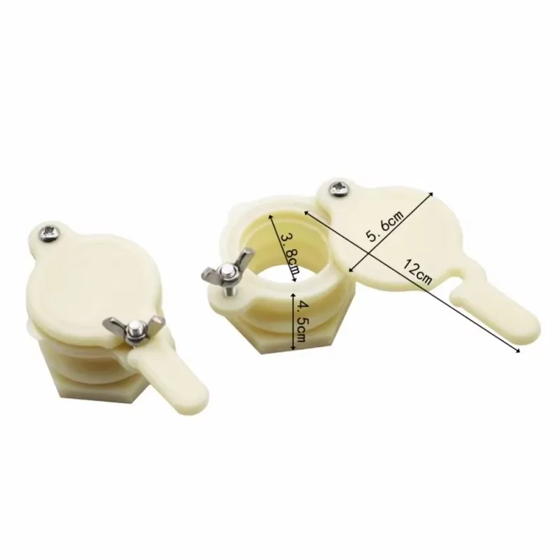 1pc Plastic Honey Extractor Gate Valve Design Tap Function Bottling Tools Honey Extractor Equipments Beekeeping Supplies