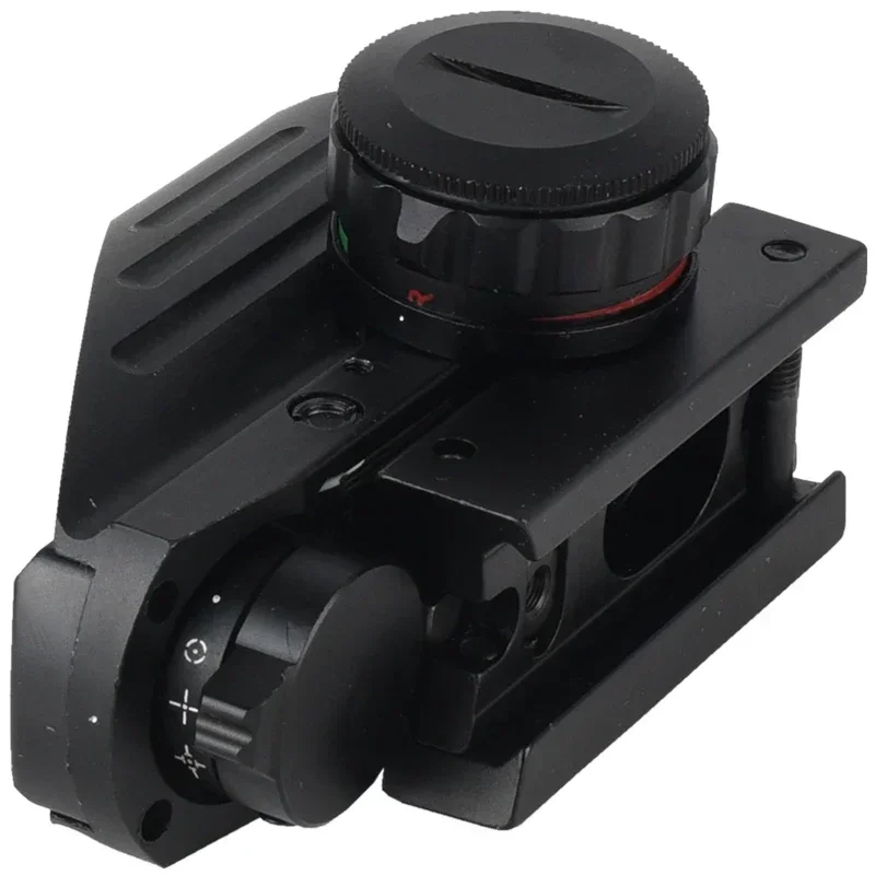 Imagem -04 - Tactical Reflex Sight Optics Hunting Rifle Scope Rail Mount Acessório ak Ponto Vermelho e Verde Hd103 11 mm 20 mm