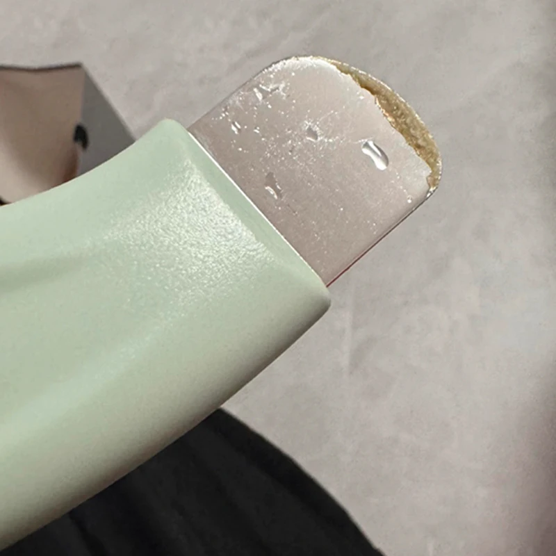 منظف بشرة الوجه مزيل الرؤوس السوداء مع غطاء ملعقة الوجه مقشر أداة العناية بالبشرة للتنظيف العميق