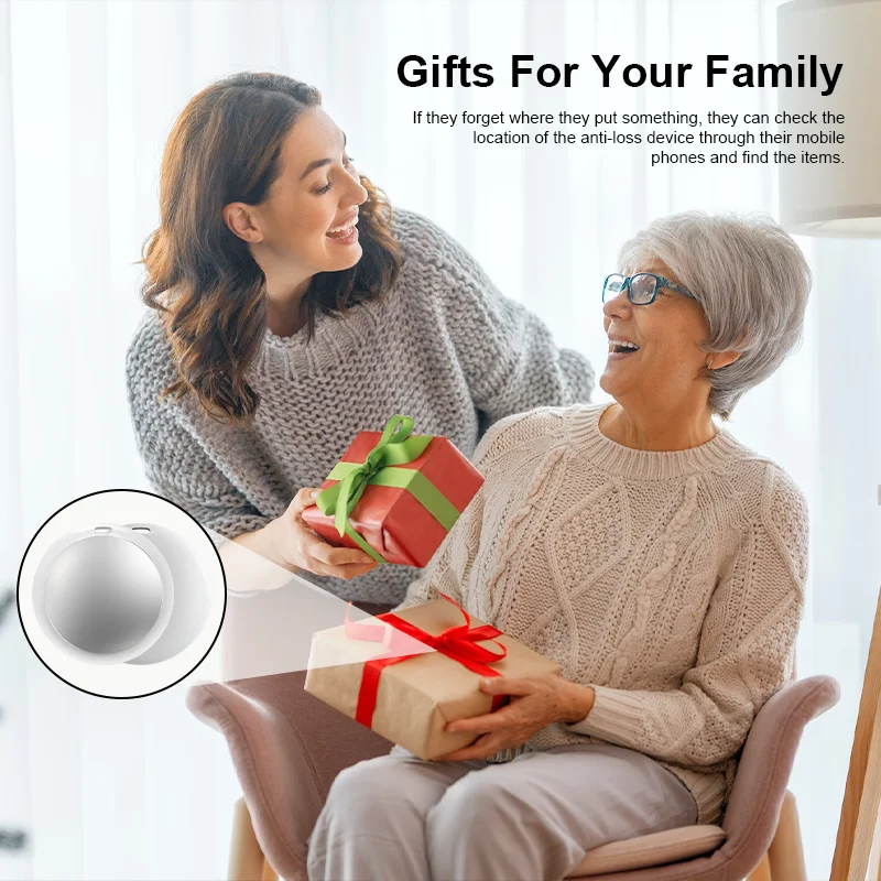 Anti-lose Tracker Smart Tag for Apple Find My App IOS Bluetooth GPS Tracker For Luggage Child IOS MFi Key Finder - view 3