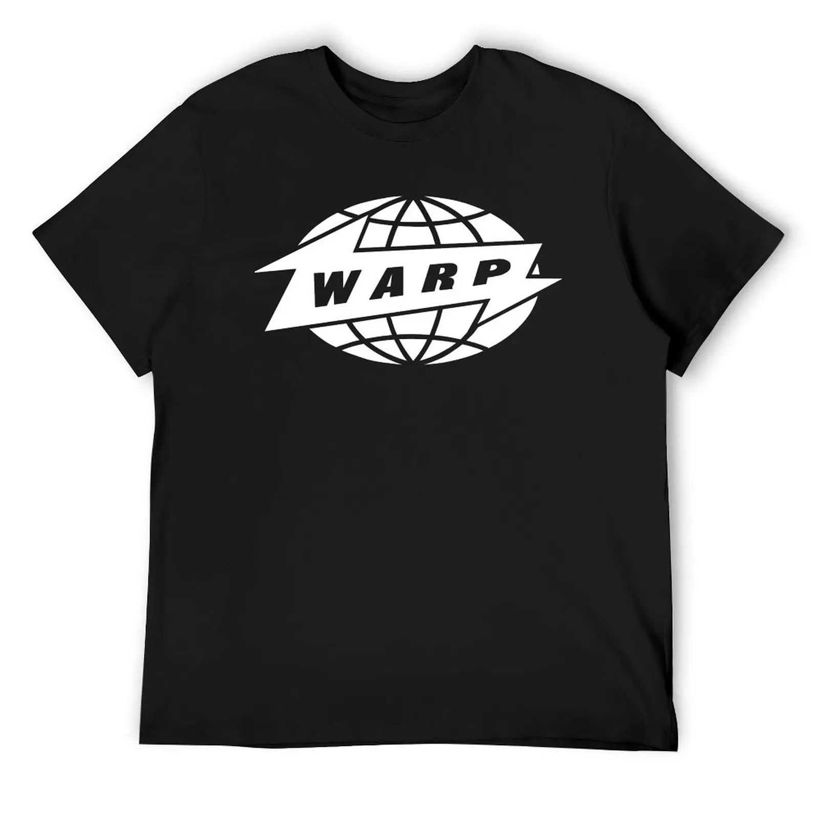 [HIGH QUALITY] Warp Records (white version) T-Shirt tops cute tops black t-shirts for men