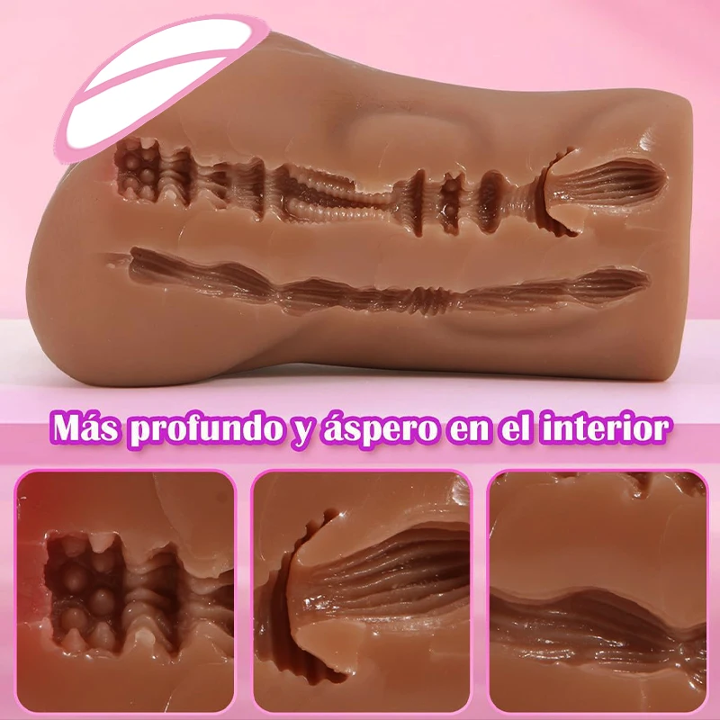 Realistic Female Torso Masturbator for Men, Soft Flesh Tone Silicone Butt Toy, Curvy Waist Hips, Male Pleasure, Discreet Package view 3