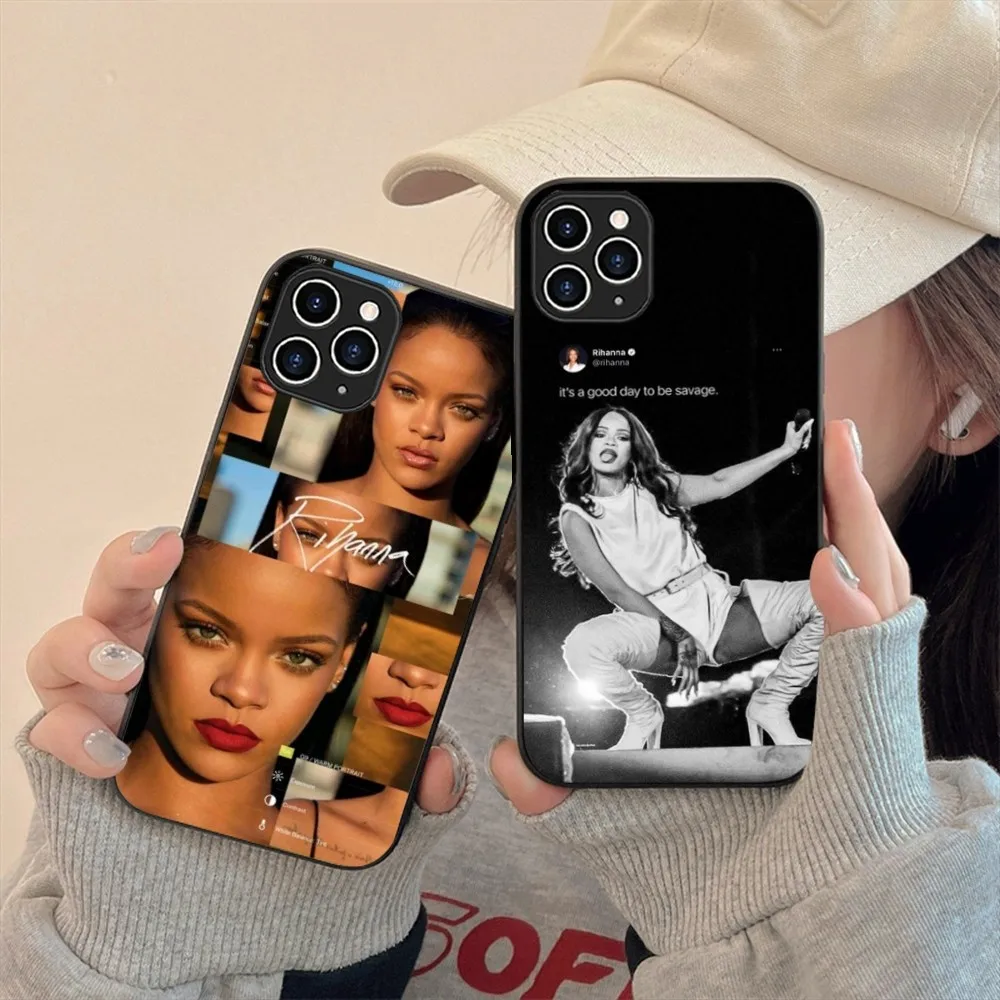 Work-Girls-R-Rihannas Phone Case For Iphone 15 11 13 14 Pro Max 7 8 Plus X Xr Xs Max 16pro 12mini Cover Case