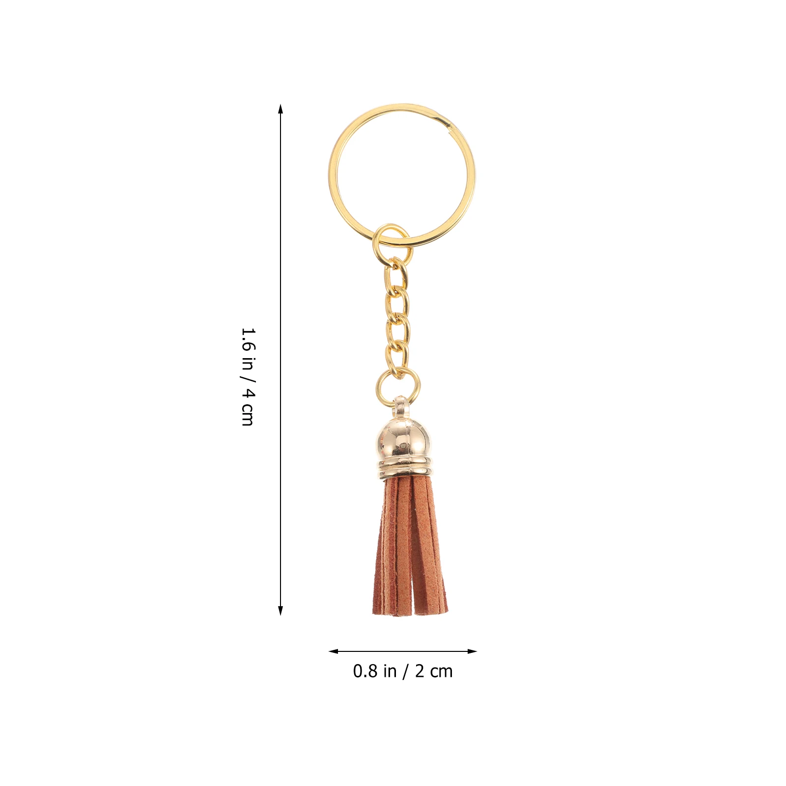 

50pcs Tassel Keychain Key Ring Pendant DIY Hanging Decor Accessories Classic Beauty Elegant Handmade Craft Supplies