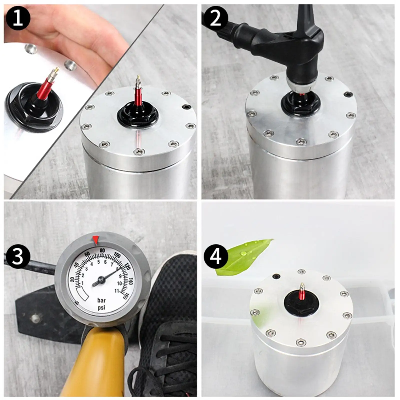 

Presta Valve Tubeless Stem CNC Anodized Tire Repair Kit for Bicycle Tube 29 Inch Mtb Lightweight Tube