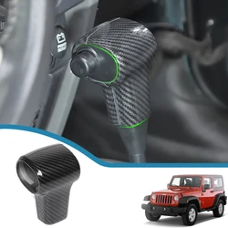 Car Gear Shift Head Knob Decoration Cover Stickers for Jeep Wrangler JK 2007 2008 2009 2010 Interior Mouldings Accessories