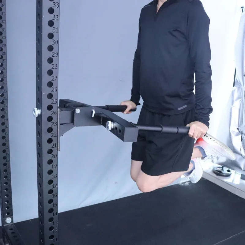 Portable Foldable Adjustable Parallel Bars Wide Narrow Grip Arm Training Pull Up Push Up Squat Detachable Storage Fitness Gear