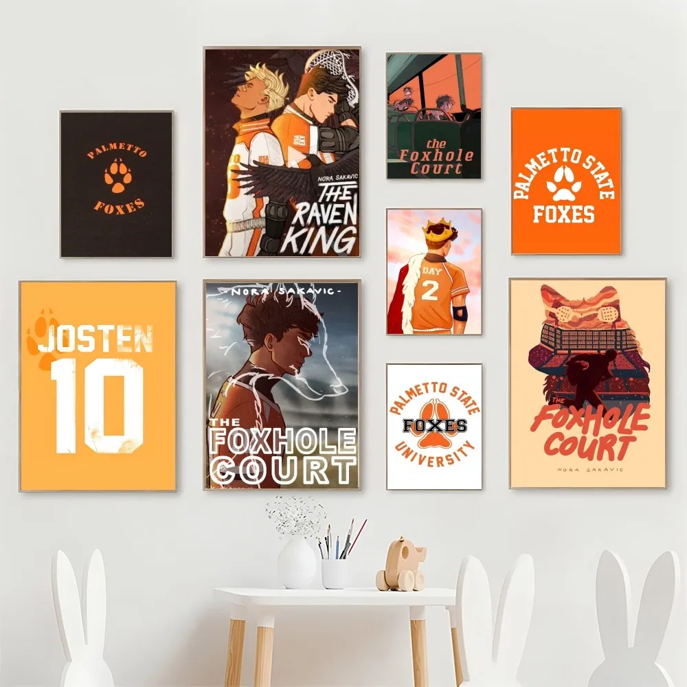 1PC AFTG All for The Game Retro Print Poster Paper Waterproof HD Sticker Bedroom Entrance Home Living Room Bar Wall Decoration