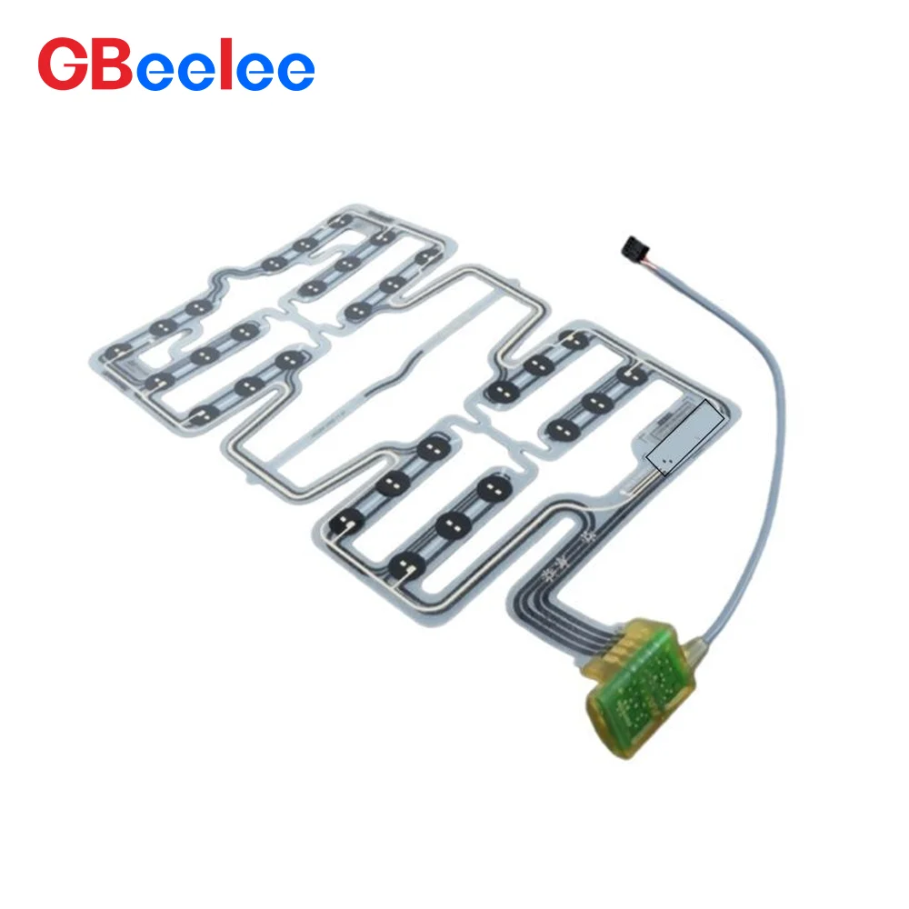 30PCS Pellicola flessibile SBR Produttore di sensori per sedili automobilistici Sistema di allarme per cintura di sicurezza Sensore di pressione flessibile Sensore per seggiolino auto
