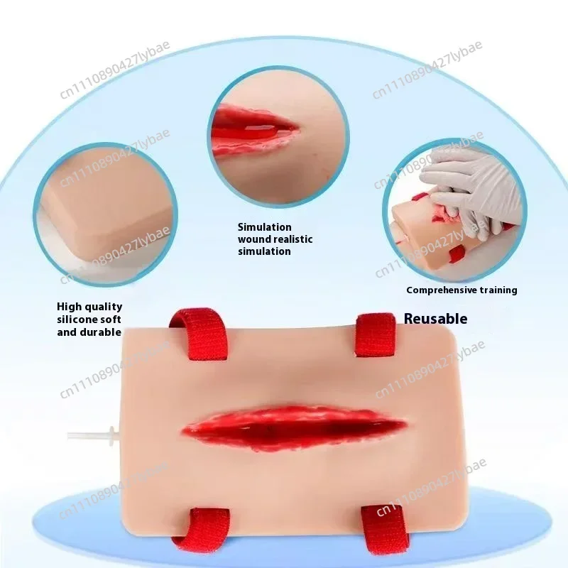 Trauma Simulation Wound Model Basic Wound Dressing Training Medical Education Bleeding Control Hemostasis Training Tools
