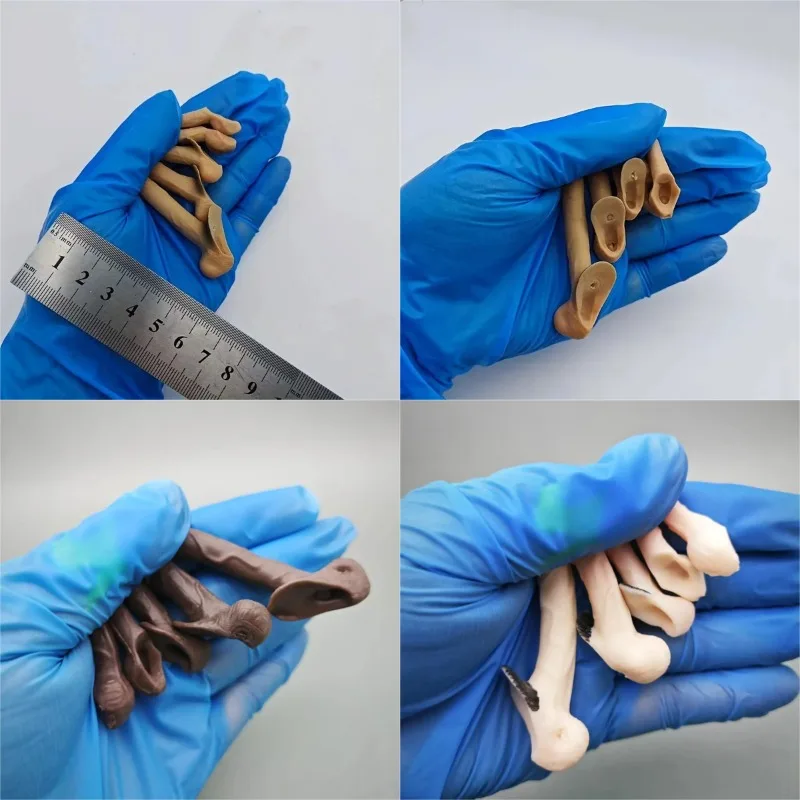 1/6 Skala Mann Genital Orgel Teile Penis Modell Silikon Gel Weizen Haut für 12 Zoll TBL Spielzeug Figur Körper Zubehör geschenk