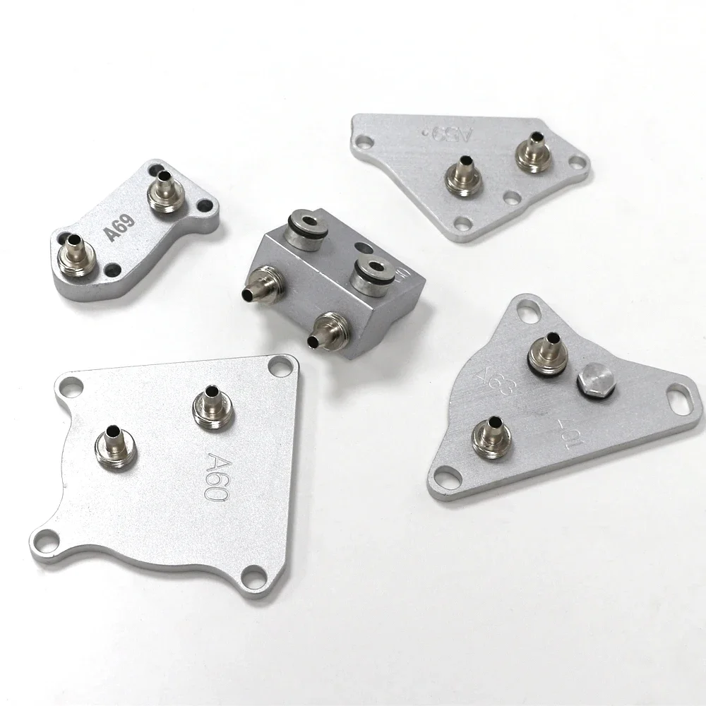 130 قطعة موصل تغيير زيت ناقل الحركة 130 قطعة محول فلوشير ATF موصل ألومنيوم #2