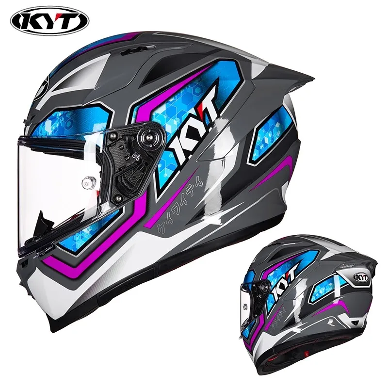 Kyt full helmet motorcycle helmet men st four seasons track hard hat women riding casco moto motocross helm motorcycle