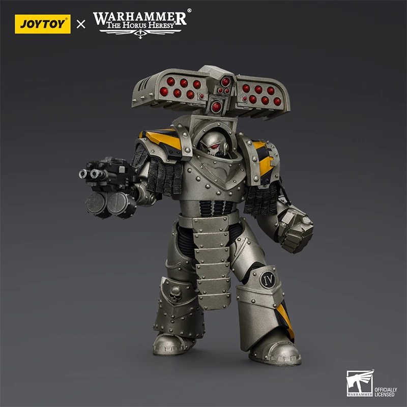 JOYTOY The Horus Heresy 1/18 Iron Warriors MKlll Tactical Tyrant Siege Terminator Anime Military Action Figure Model Toy Gift
