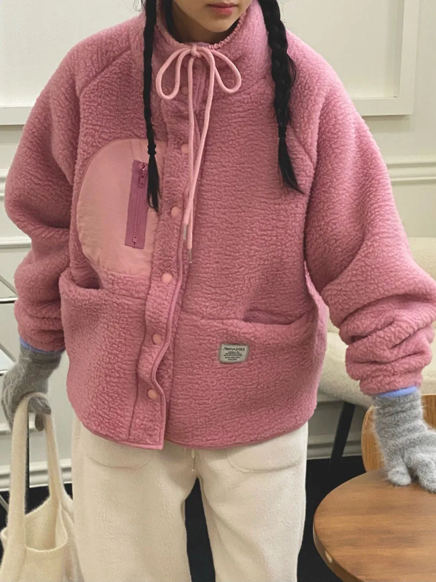 

Зимняя новинка: Теплая хлопковая куртка Dongda Gate с эффектом омоложения, в стиле пэчворк, с отделкой из овечьего меха, с поясом, в корейском стиле, свободного кроя.