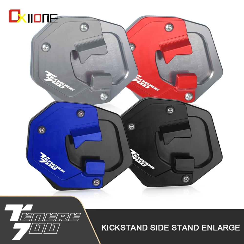 

Motorcycle Kickstand Side Stand Enlarge Extension For Yamaha Tenere 700 Tenere700 XTZ 700 690 T7 2019 2020 2021 Accessories