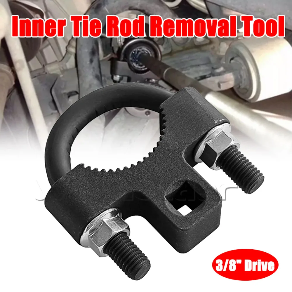 Inner Tie Rod Remover Tool 3/8 Inch Low Profile Tool for Car Chassis Rocker Removal Installation 3/8