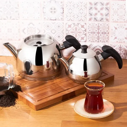 Emsan Helical Black tea Pot Set