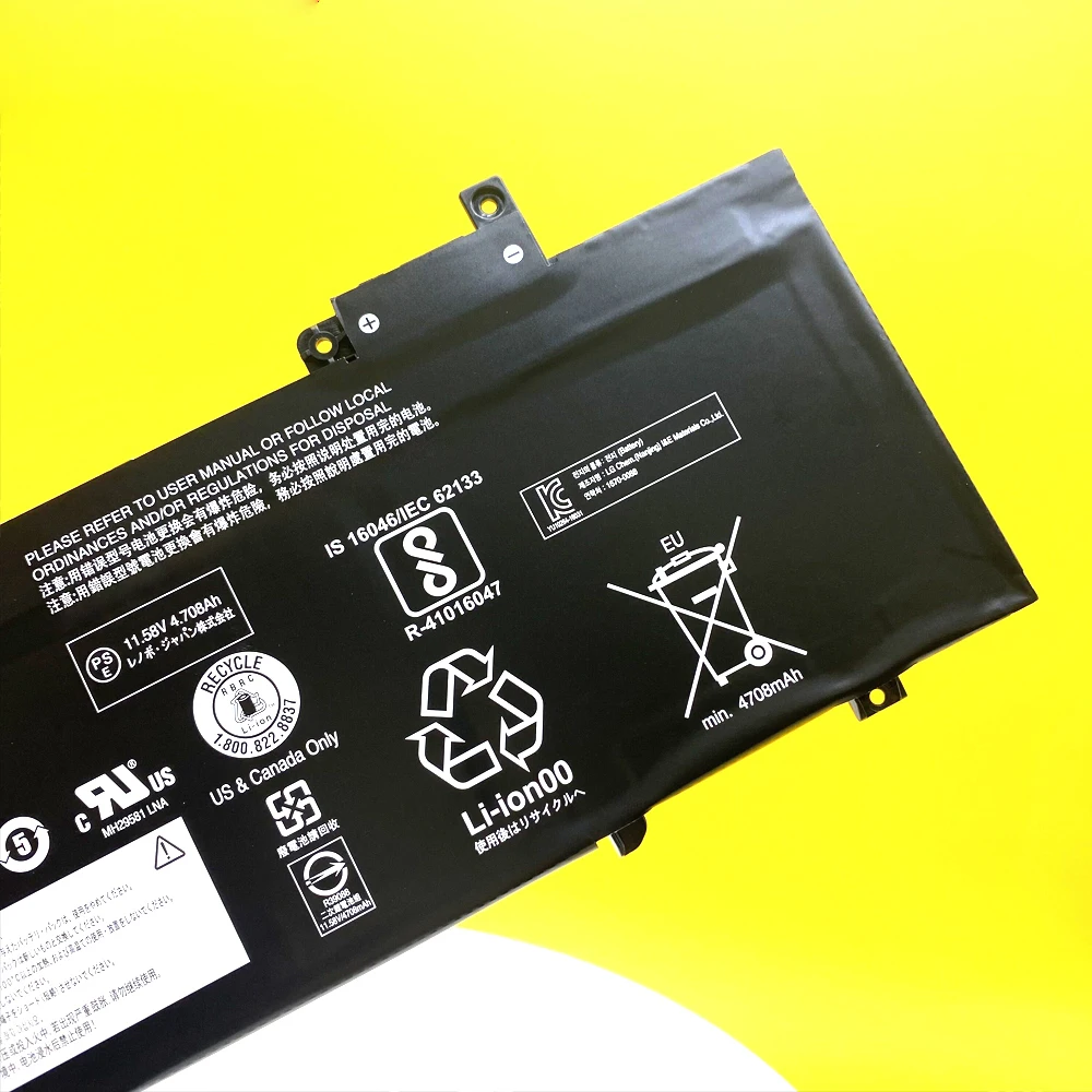 Nowa oryginalna bateria do laptopa Lenovo ThinkPad T480S serii 01AV478 SB10K97620 01AV479 01AV480 L17L3P71 L17M3P71 L17S3P71