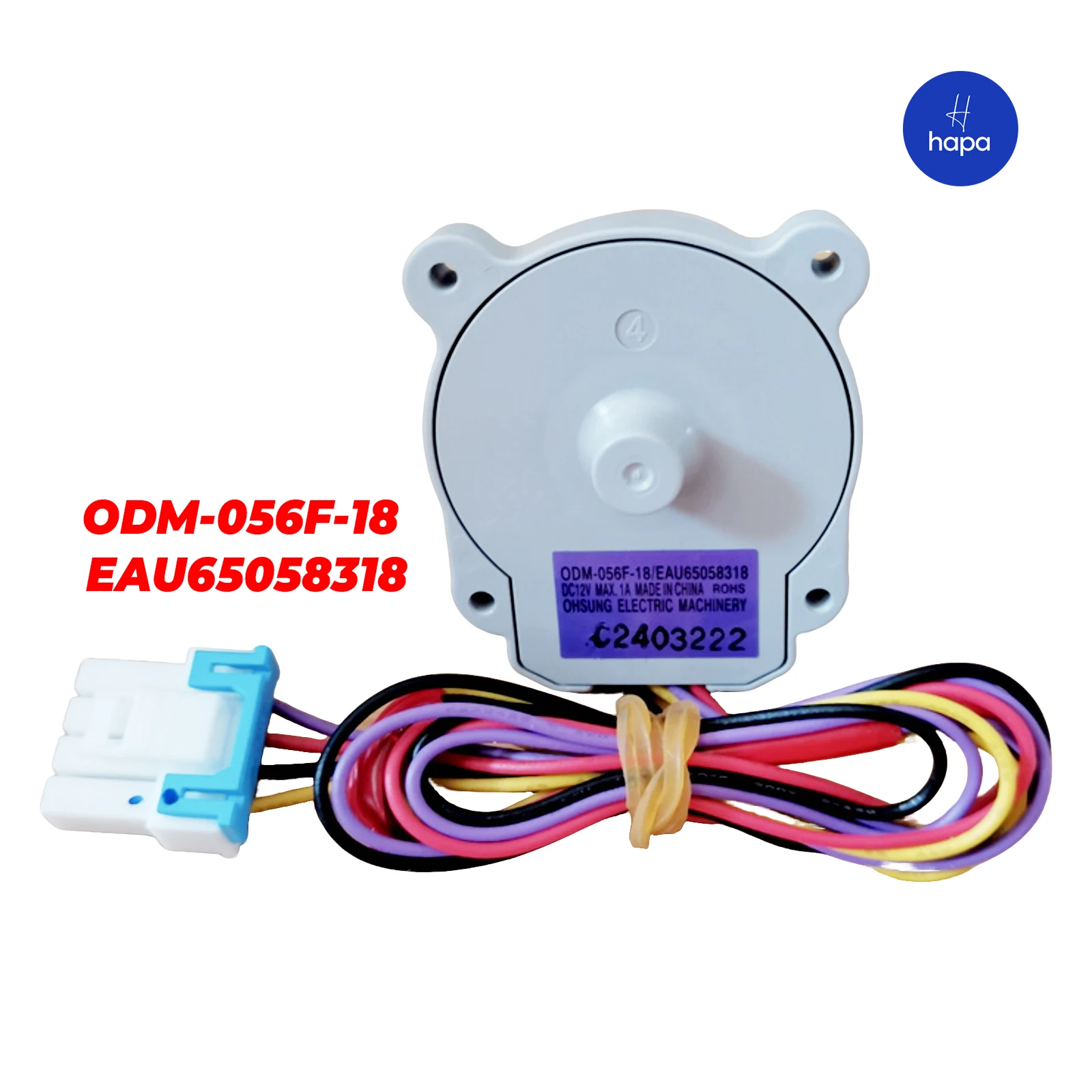 جديد ثلاجة الفريزر تيار مستمر مروحة المحرك ODM-056F-18 EAU65058318 أجزاء الثلاجة لشركة إل جي