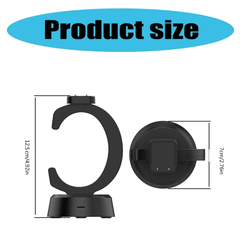 Ulepszenia Poręczna stacja ładująca Przyjazny podróży stojak na pasek do zegarka 9/8/7/6, pasujący do 448F