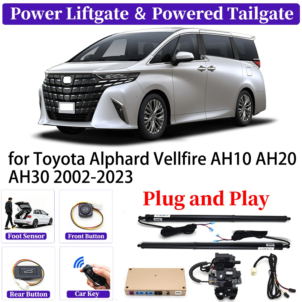 

for Toyota Alphard Vellfire AH10 AH20 AH30 2002-2023 OEM Car Automatic Power Liftgate Kit Smart Auto Electric Tailgate System