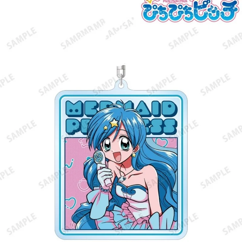 Wholesale Mermaid Melody: Pichi Pitch Cosplay Nanami Luchia Toin Rina Hosho Acrylic Pendant Keychains Bag Decorations 6cm view 6