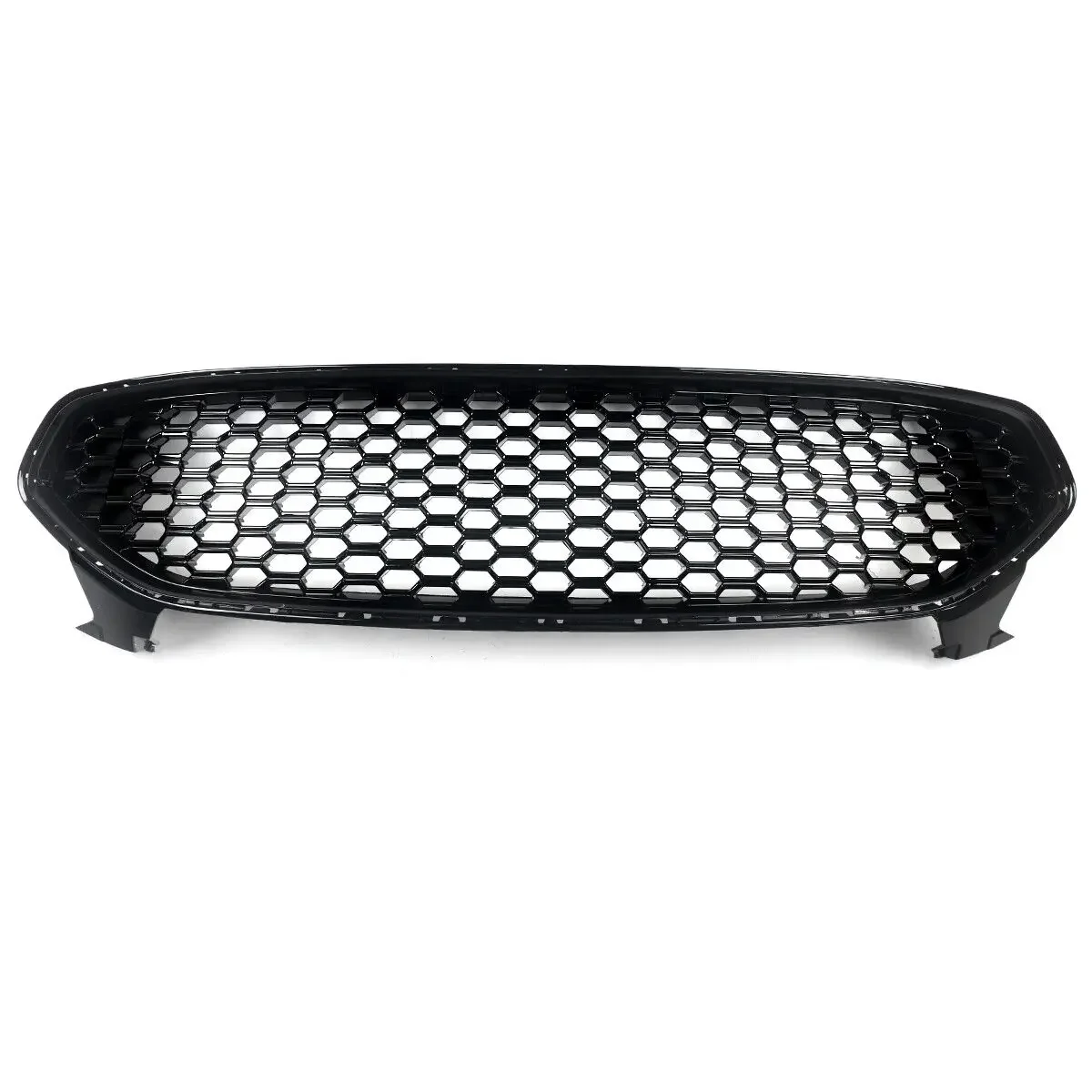 For Ford Fusion Mondeo 2013-2017 Honeycomb Front Bumper Grille Mesh Replace Accessories Gloss Black Air Intake Grille Auto Parts