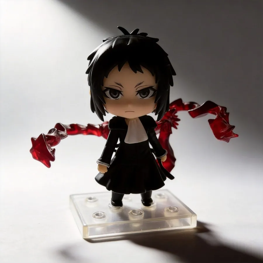 

Bungo Stray Dogs Q Version Movable Figure Ryunosuke Akutagawa Atsushi Nakajima Face Change Doll 10cm