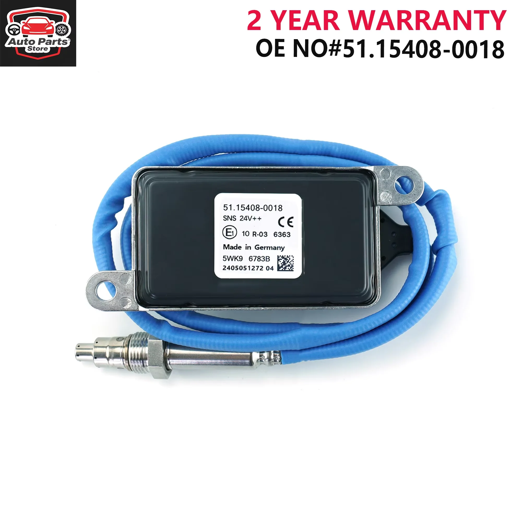 

NOX Sensor 5WK96783A 51154080011 51.15408-0011 5WK9 6783A New Nitrogen Oxide Sensor For MAN Truck TGX TGS TGL TGM