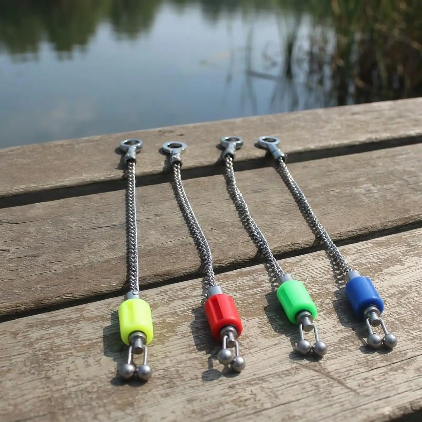 Durable Metal Fishing Weight Sling for Shoreline Carp Bobbin Setup