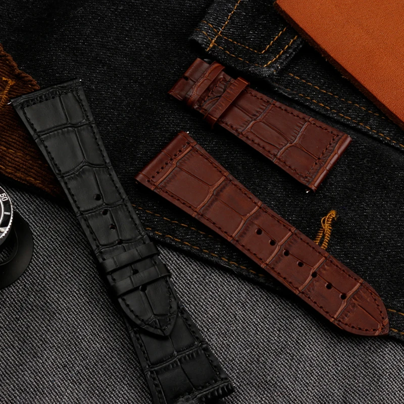 Cowhide watch belt for Frank Muller series cowhide wristband accessories for men and women\'s 20 22mm 26mm 30mm strap