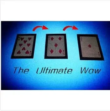 The Ultimate WOW 3.0 Card Magic Tricks Card Twice Change Ultimate Exchange Magia Magie Magicians Prop Illusion Gimmick Accessory