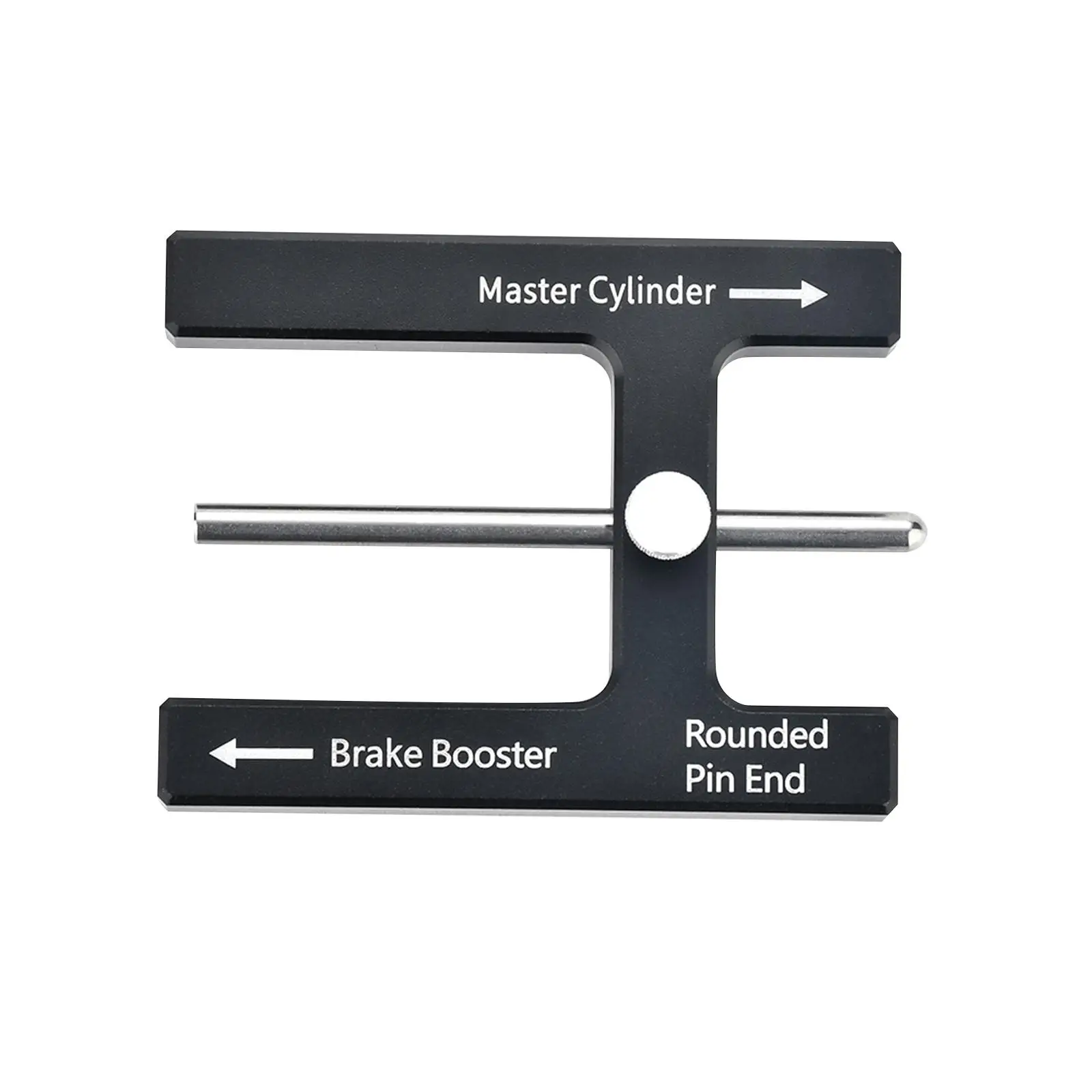 Brake Adjustment Tool Black Power Brake Booster Push Rod Pin Adjustment Tool for Adjustable Braking Distance of Brake Pedal